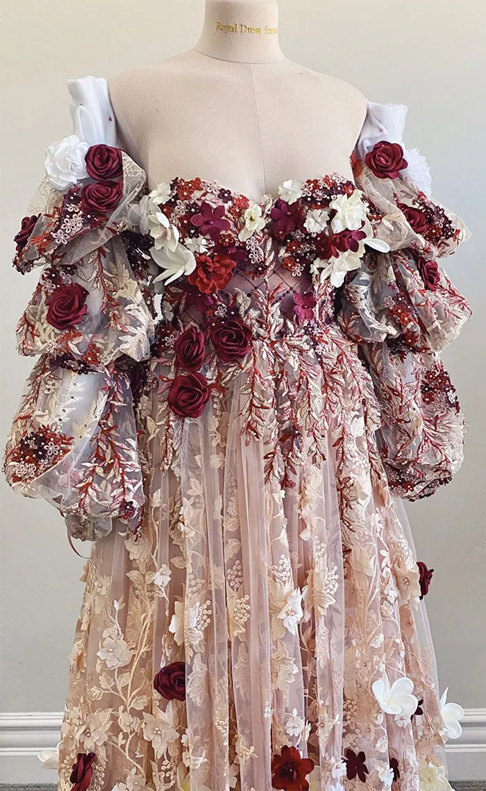 Vestido Hecho Para La Película Wonderwell