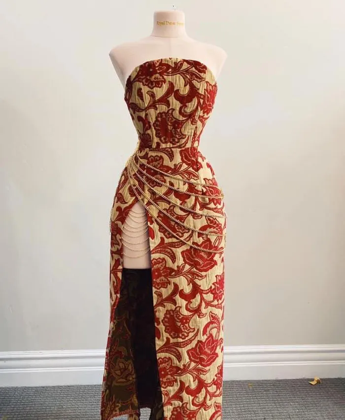 Vestido Inspirado En Las Casas De Hogwarts: Gryffindor
