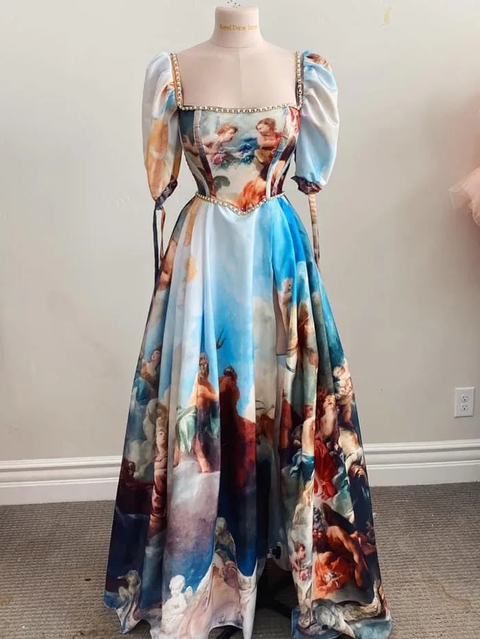 Una Pintura Del Renacimiento Como Vestido