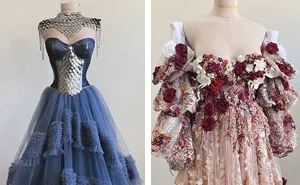 Self-Taught Designer Tweets Photos Of All The Dresses She Made In 2020, And Her Thread Gets 337K Likes
