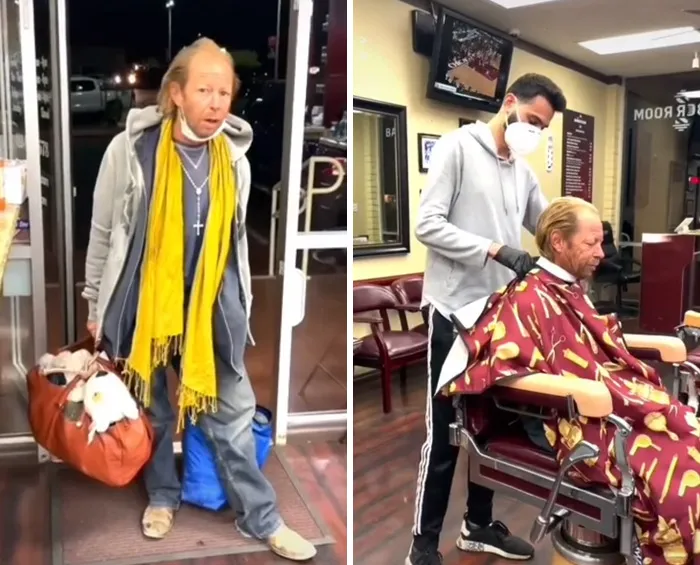 When Your Barber Makes Sure The Homeless Live In Style