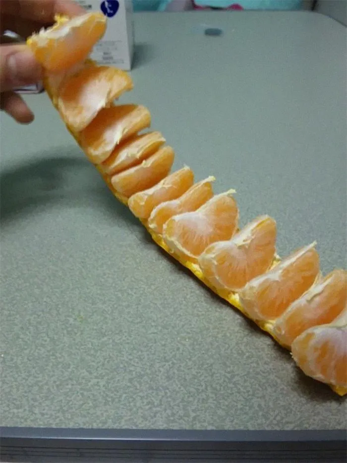 Eating An Orange