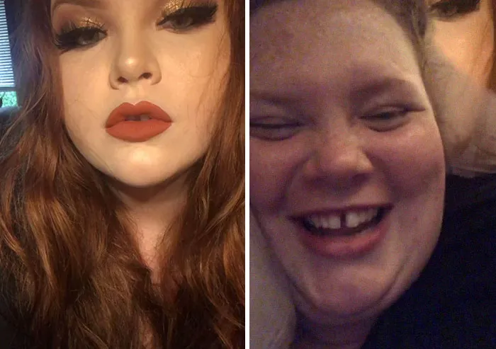 "Catfishes" Are Revealing What They Really Look Like Without Makeup (32 Pics)