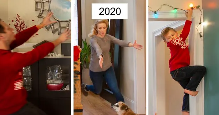 This Family Started Doing ‘Real Life’ Christmas Cards 7 Years Ago And They Get Crazier As The Kids Grow Up
