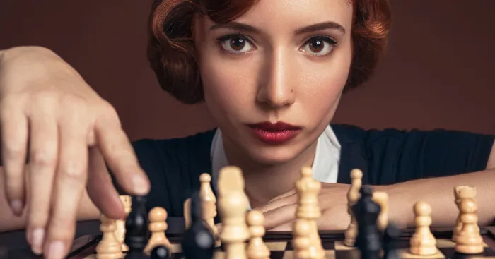 I Did This Queen's Gambit Themed Photoshoot