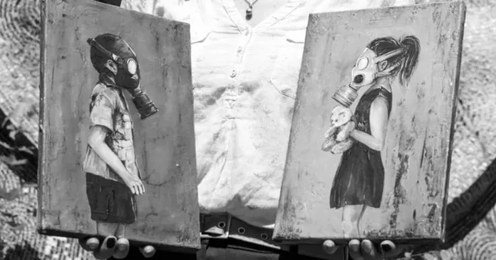 My Sister Created A Series Of Paintings About Chernobyl, Where She Works