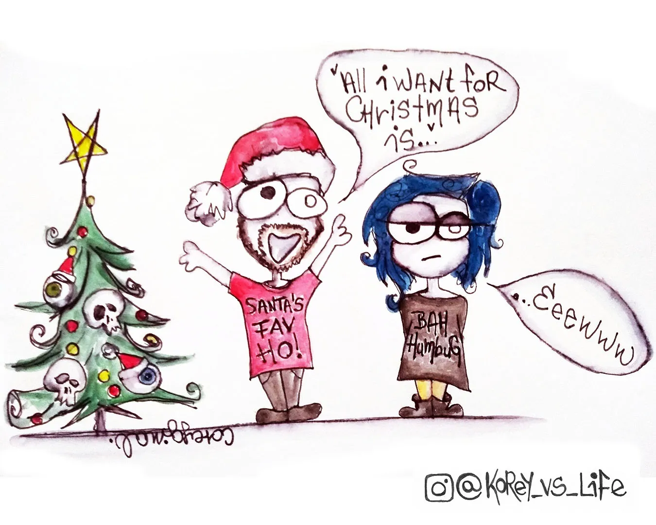 My Christmas Comics...i'm Not Too Much Of A Christmas Person