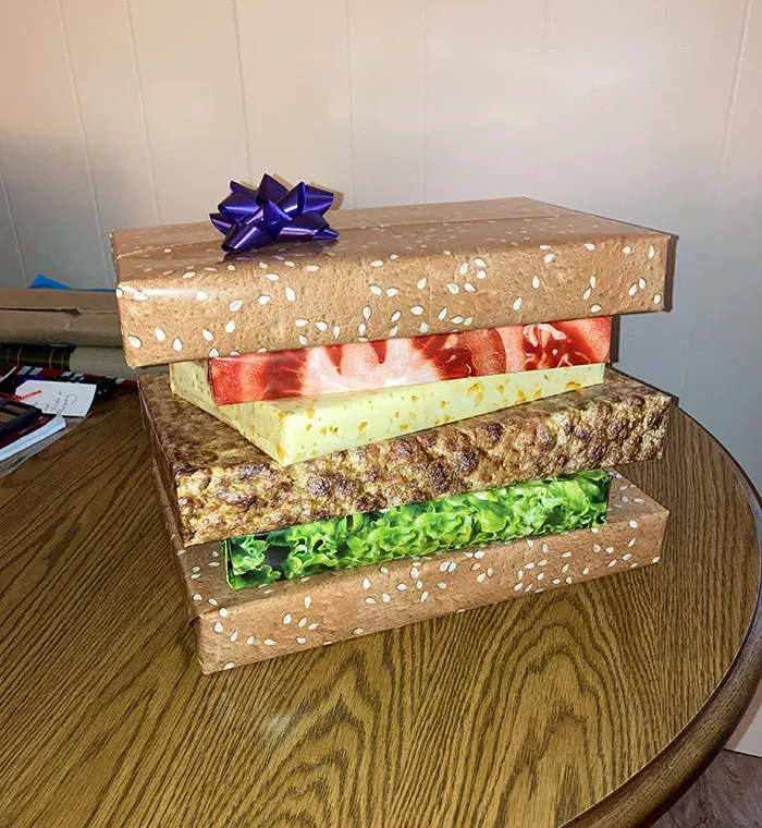 Told My Boyfriend I Was Getting Him A Burger For Christmas