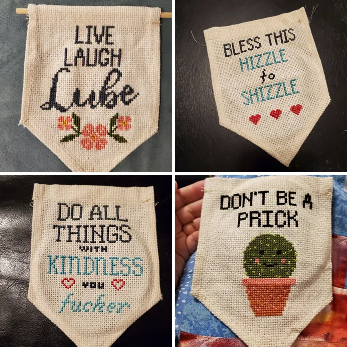 I Made These Flags As Christmas Presents For My Friends