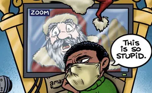 Here Are My 19 Humorous Cartoons About Christmas