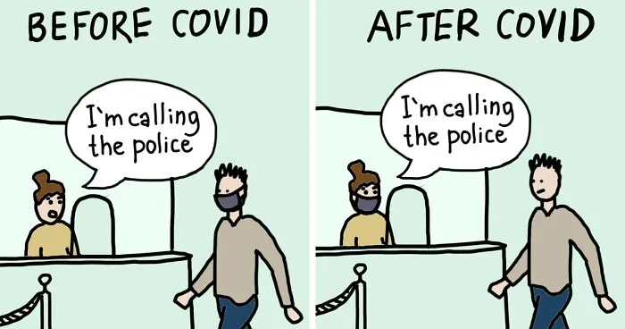 15 More Of My Cartoons That Compare How COVID-19 Has Changed Everything