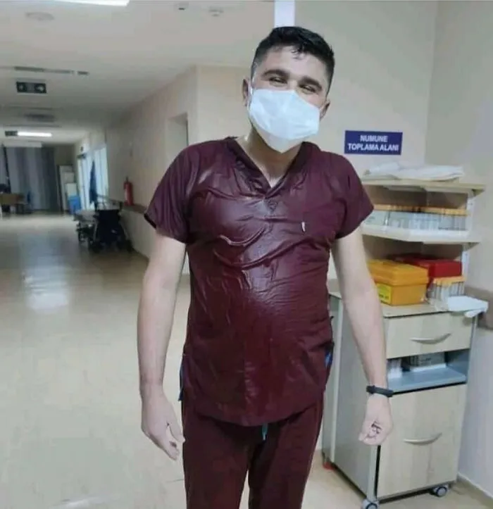 When The Nurses Work 36-Hour Shifts With Just One Protective Suit And Are Soaking Wet After They Take It Off