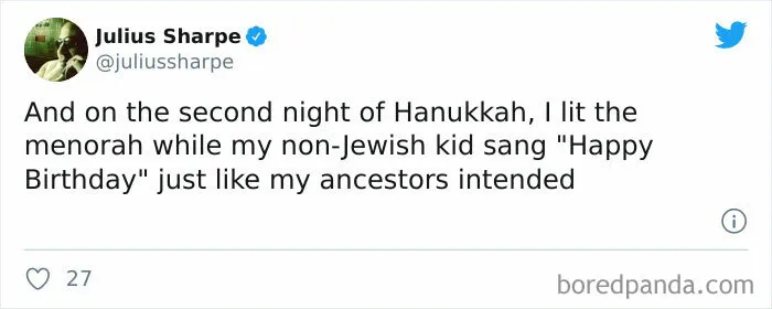 30 Funny Hanukkah Tweets From Exhausted Parents