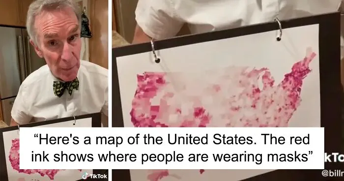 Bill Nye Perfectly Shuts Down Anti-Maskers' Fake Science On Why Masks Don't Work
