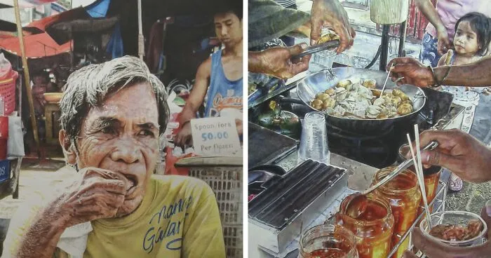 The Beauty Of Philippines' Capital, Manila Captured In 19 Hyperrealistic Watercolor Paintings That I Made