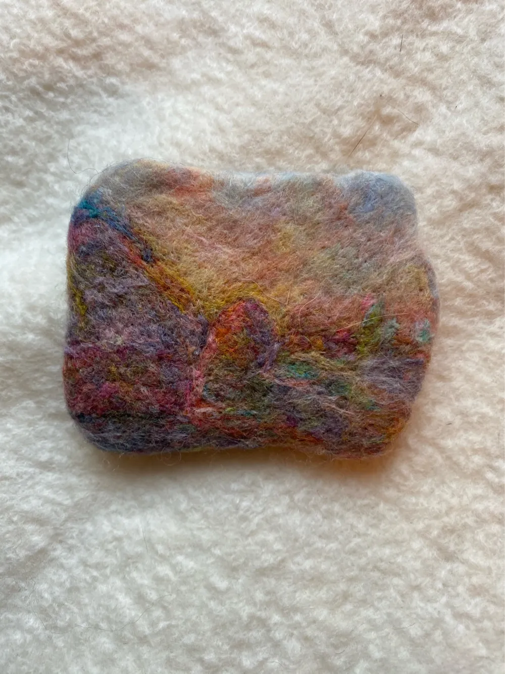 Remaking Art N Wool- Monet’s Haystacks