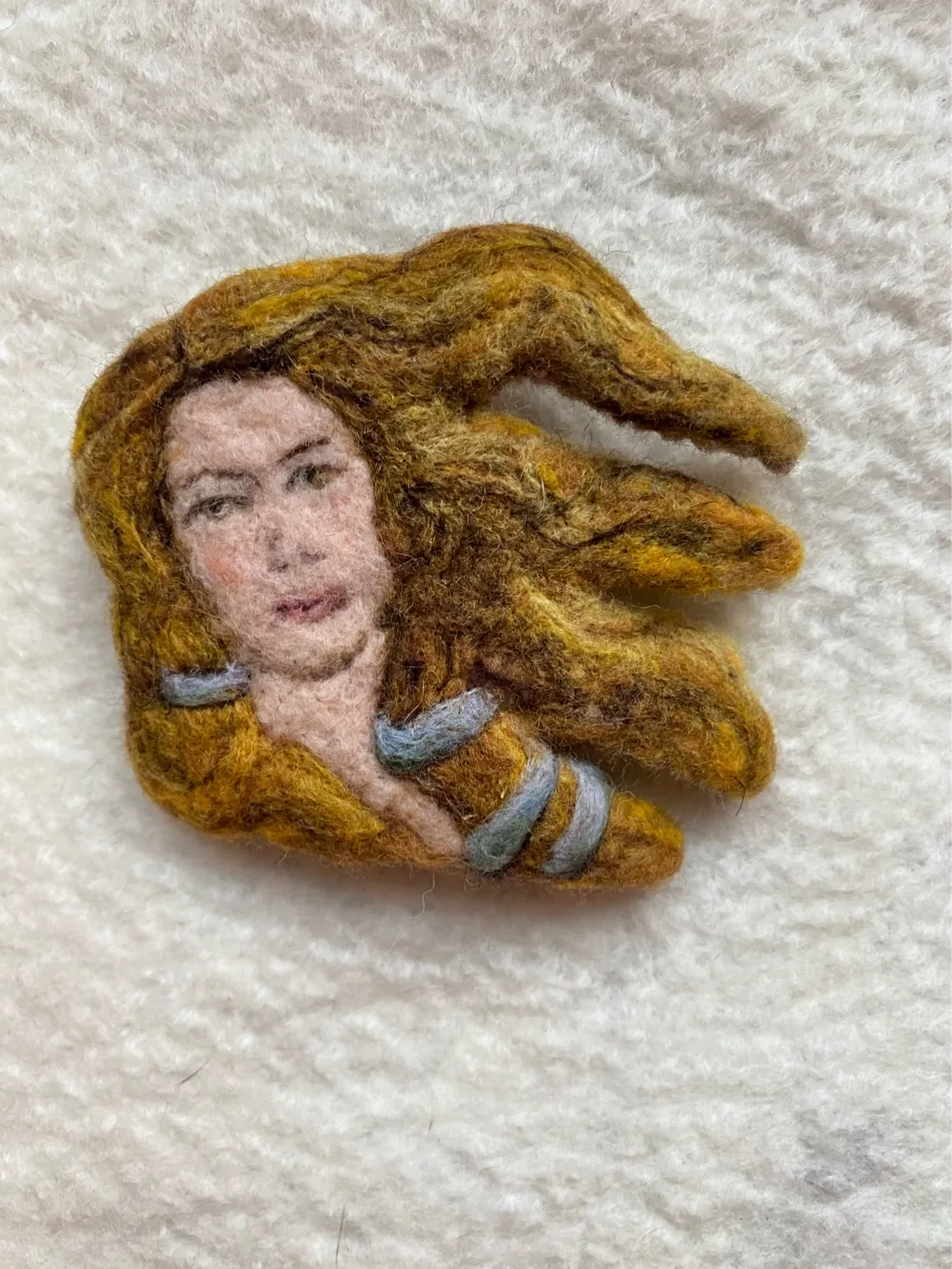 Remaking Botticelli’s Venus In Wool