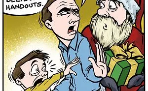 Here Are My 19 Humorous Cartoons About Christmas