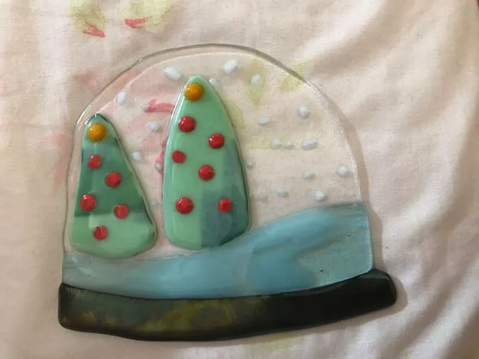 One Of My First Glass Fusing Projects