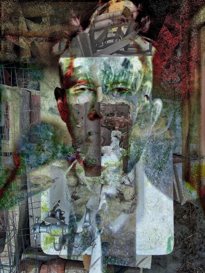 One Of My Self Portraits I Created While Staying Safe At Home During Covid Pandemic