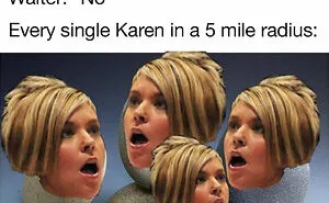 Hey Pandas, Post Your Favorite Karen Meme (Closed)