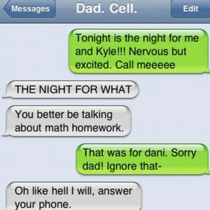 I Don't Think It Was His Math Homework...