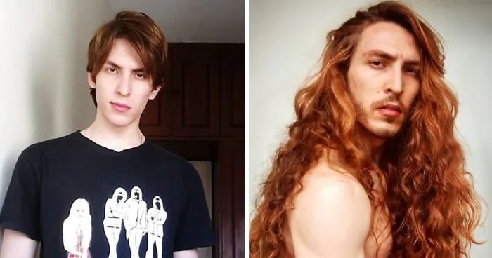 Male 'Rapunzel' With Hair More Than Two Foot In Length