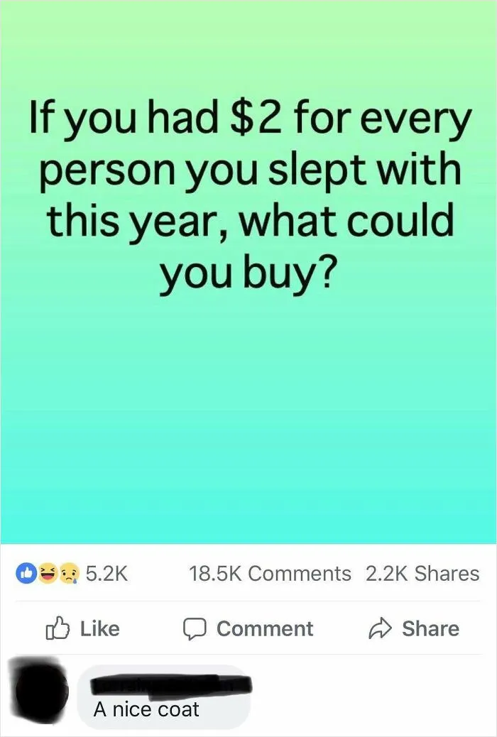 The Comment Is From My Grandmother