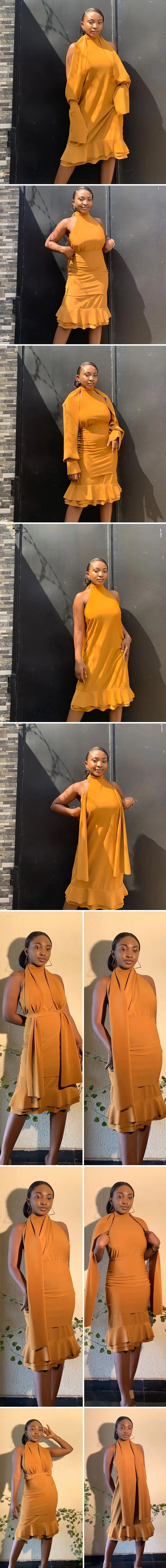 Fashion Designer Creates Genius Dresses That Can Be Styled In Up To 11 Ways And Here Are Her 15 Newest Designs