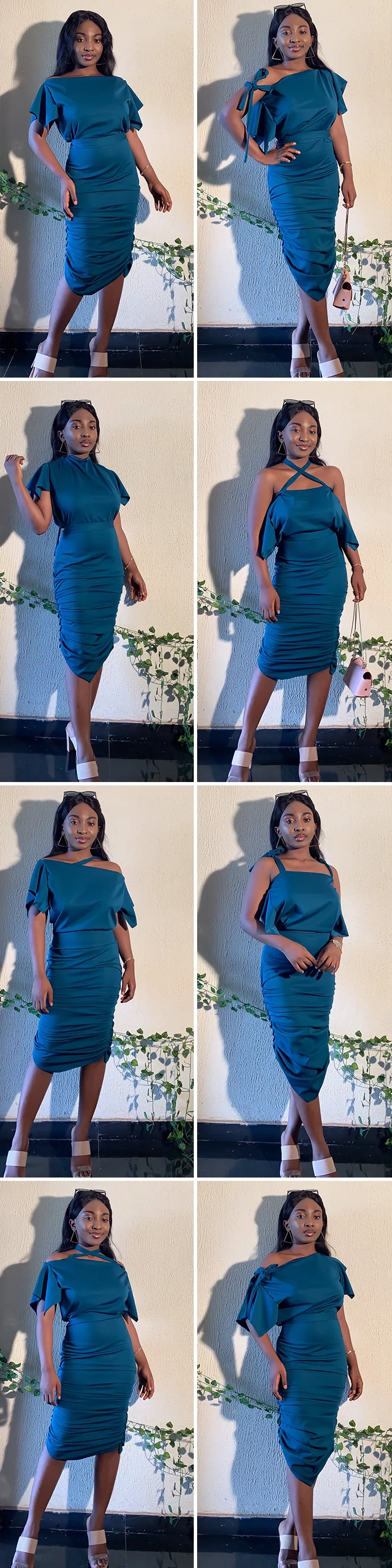 Fashion Designer Creates Genius Dresses That Can Be Styled In Up To 11 Ways And Here Are Her 15 Newest Designs