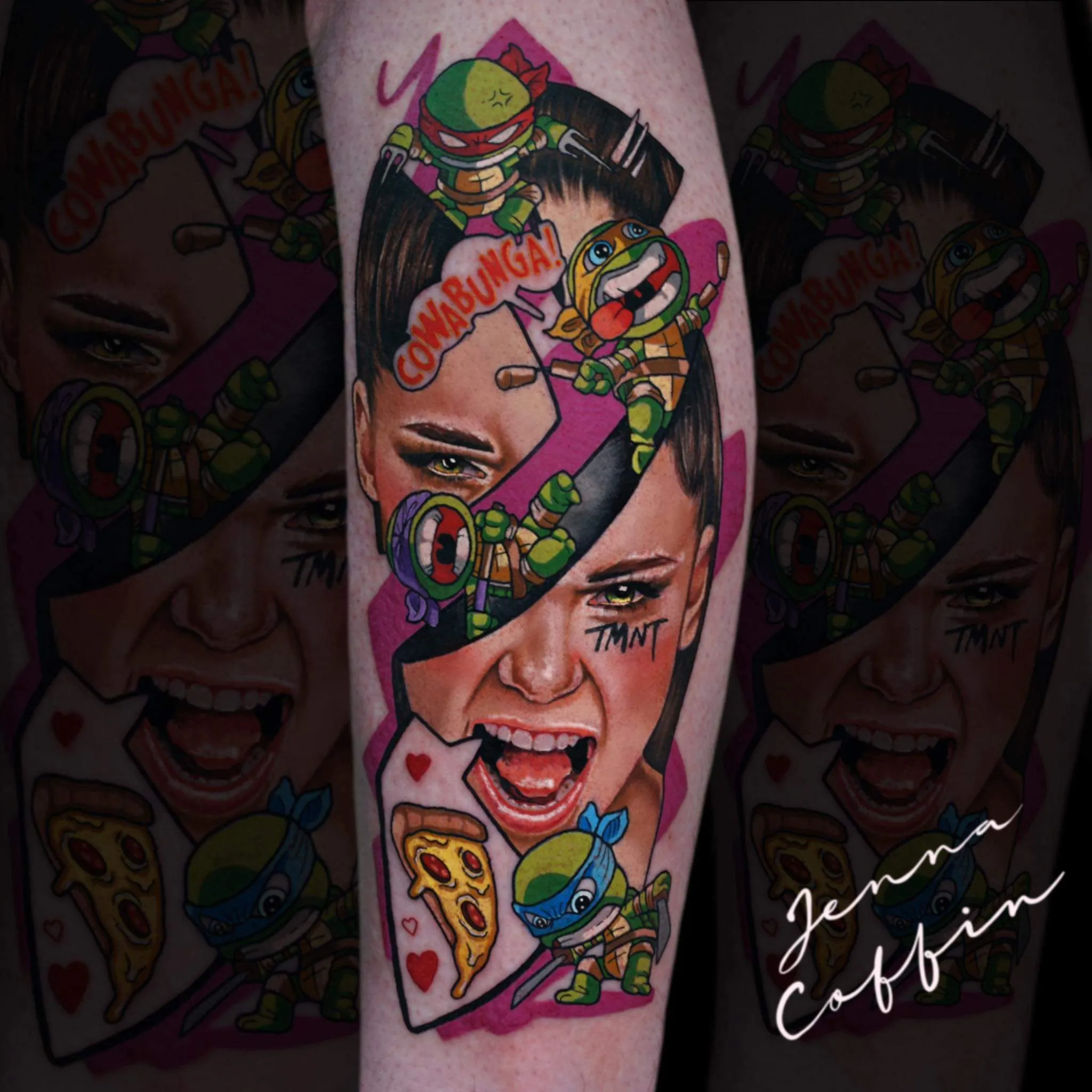 Tattoo Art Created By @jennacoffintattoo