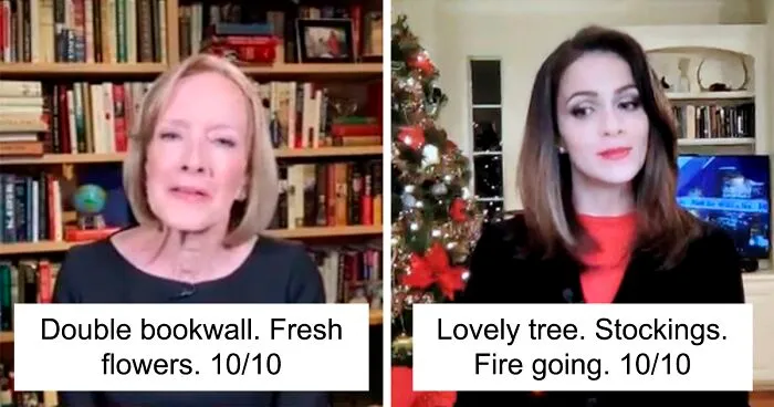 This Twitter Account Rates Famous People's Zoom Backgrounds And Here Are 32 Of The Most Hilarious Ratings
