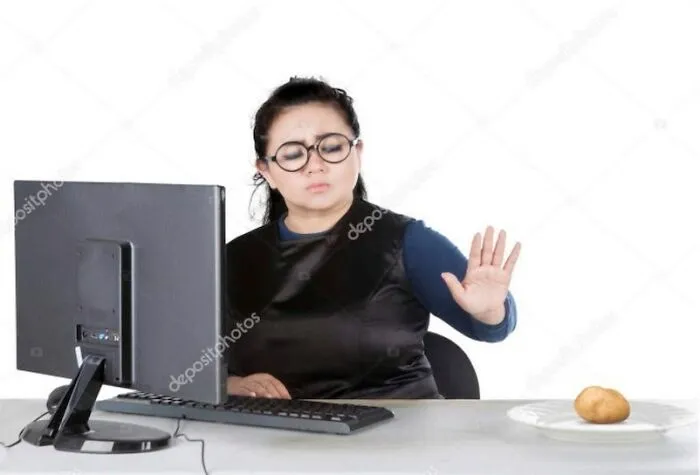 Computer Time When You Have Glasses Is Not Meant For Potatoes. I Mean, How True.