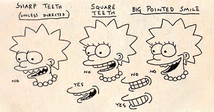 ‘The Simpsons’ Style Guide From 1990 Reveals Certain Rules For Animating Characters And It’s Fascinating