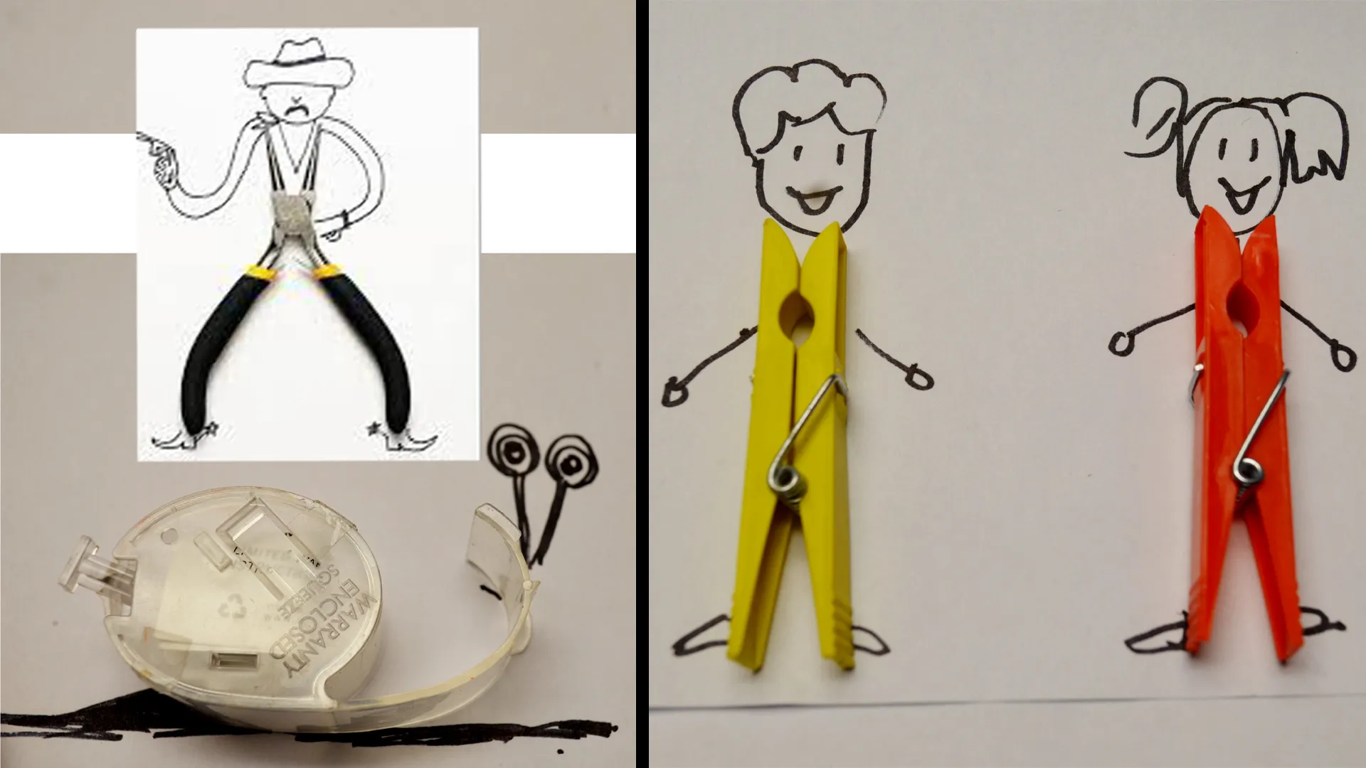 I Tried To Make Art Using Objects At Home And It Ended Up Really Cute.