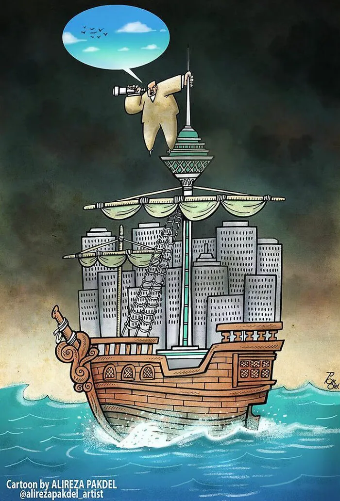30 Digital Illustrations That Expose The Flaws Of Today’s Society By Alireza Pakdel