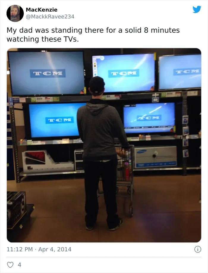 Someone Points Out That Dads Watch TV In A Very Specific Way, And It's Hilarious (25 Pics)