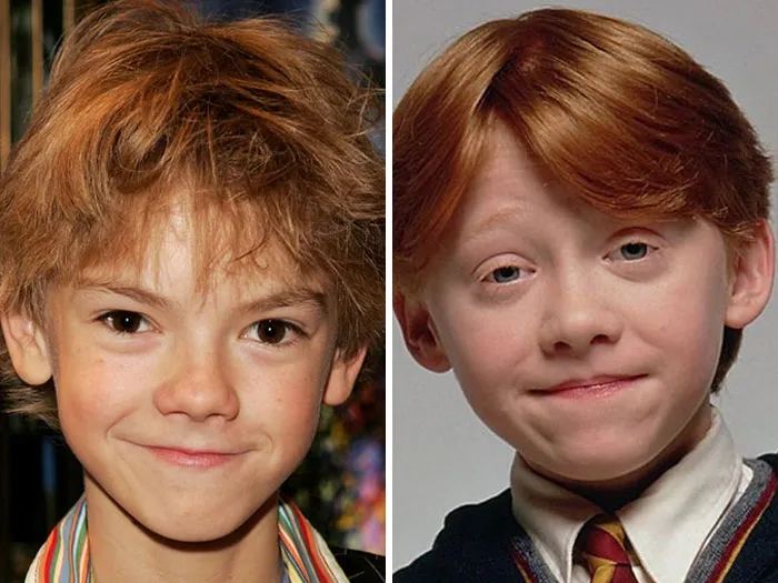 Thomas Brodie-Sangster hizo la audición para el papel de Ron Weasley en "Harry Potter", Rupert Grint fue elegido