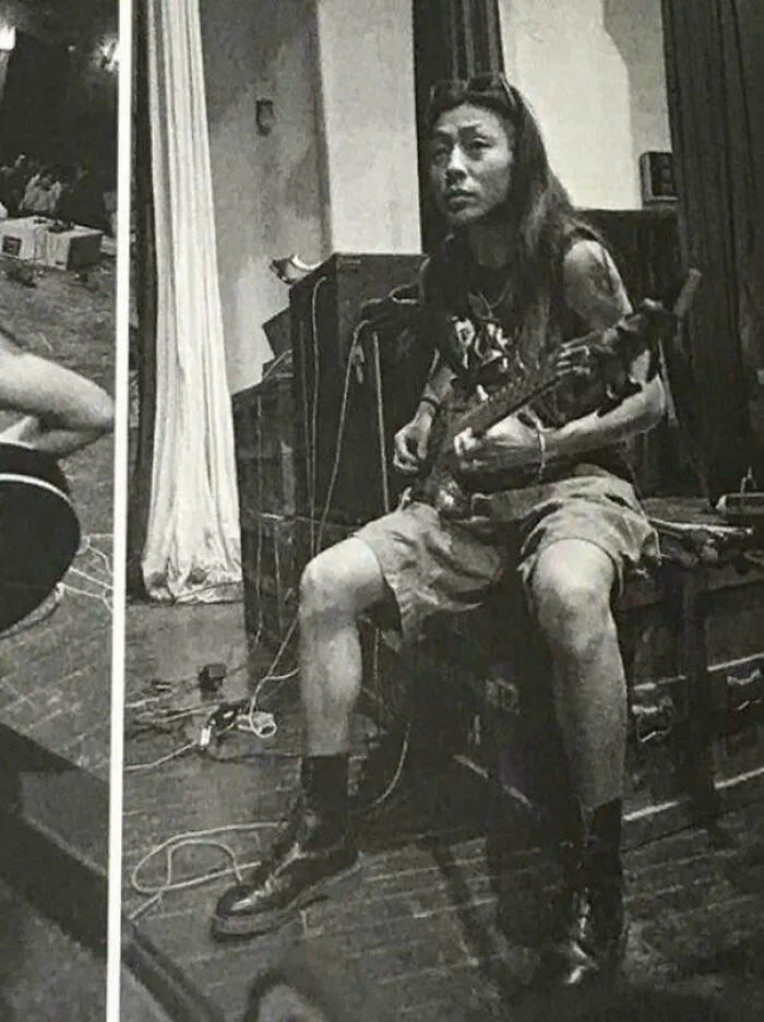 My Dad In The Late 80s / Early 90s. One Of The First Rockers In China