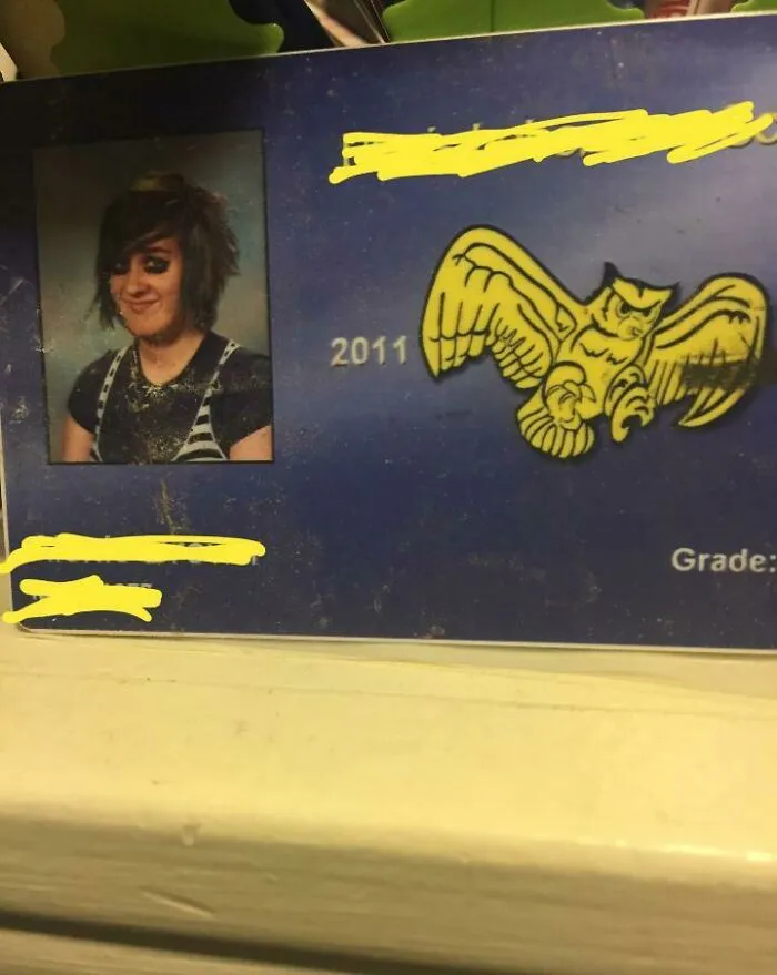 My Dad Found My 2011 High School Id Card In His Closet Today