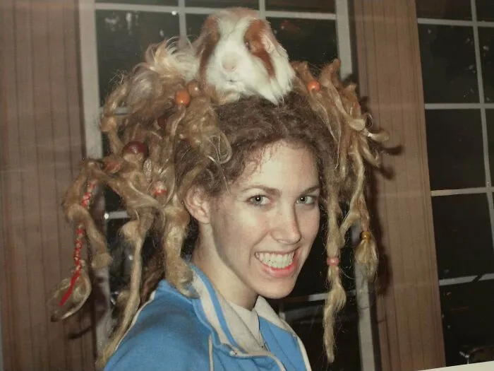My Best Friend Wanted Me To Show Off This Beaut To This Subreddit, Dated 15 Years Back. Our College Dayz.. To Answer Your Question, Yes She Had An Assortment Of Bob Marley Posters In Her Dorm Room And Yes Her Parents Gave Her A Full Ride To Pursue An Art Degree