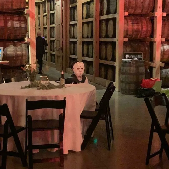 Asked My Sister If My Nephew Was Enjoying The Wedding. This Is The Picture She Sent Back