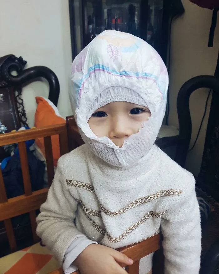 Mi sobrina se cree que es ninja