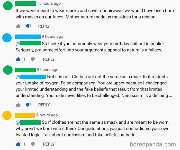 These Anti Maskers
