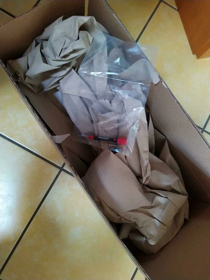 Encargué un destornillador y me llegó así
