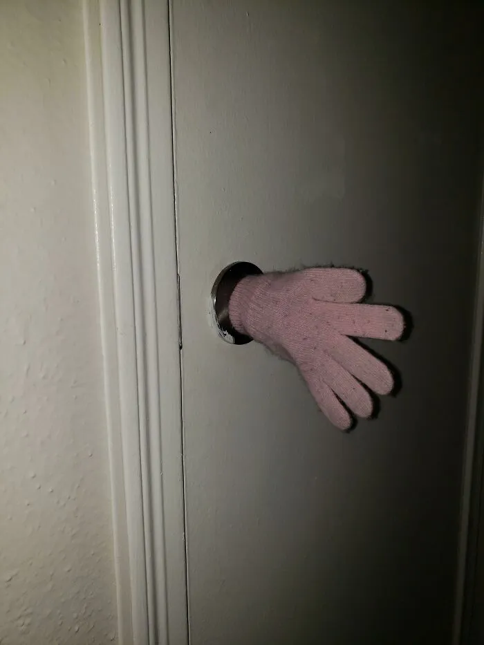Mi hija cree que así el armario da menos miedo por la noche