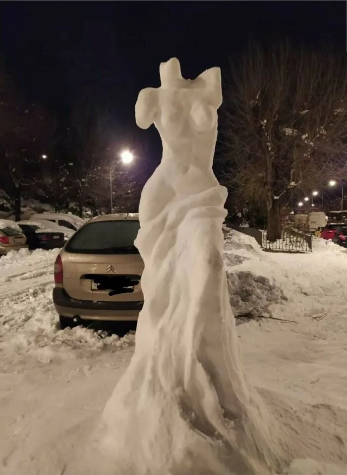Snow-Woman Level Over 9000