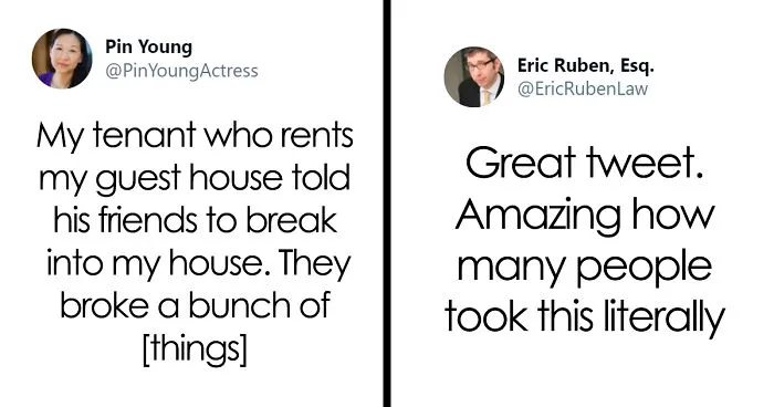 Viral Tweet Has A 'Landlord' Asking Whether She Should Kick Out A Tenant For Letting His Friends Break Into Her House