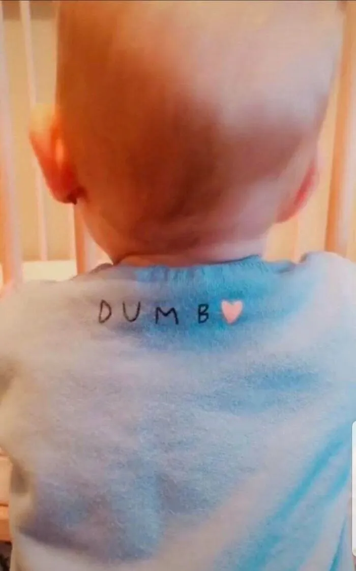 Who Thought It Would Be A Good Idea To Replace The O In Dumbo With A Heart?