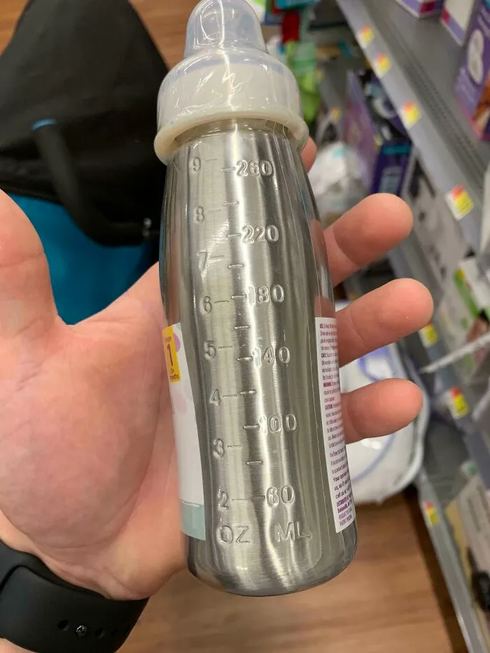 Because I Can See Through Stainless Steel
